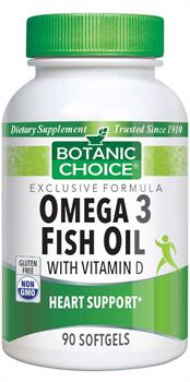 Omega 3 Fish Oil with Vitamin D